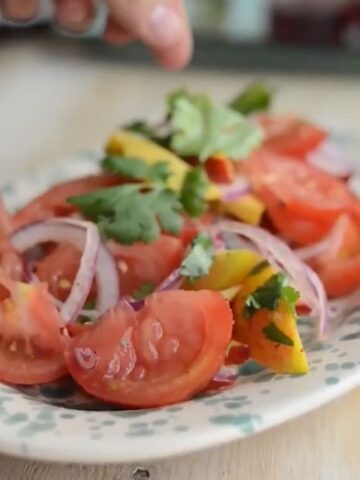 peach salad