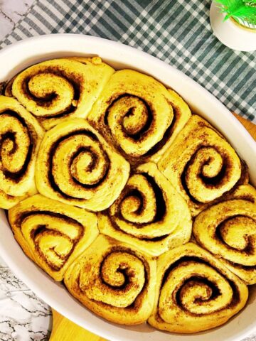 easy recipe of cinnamon rolls