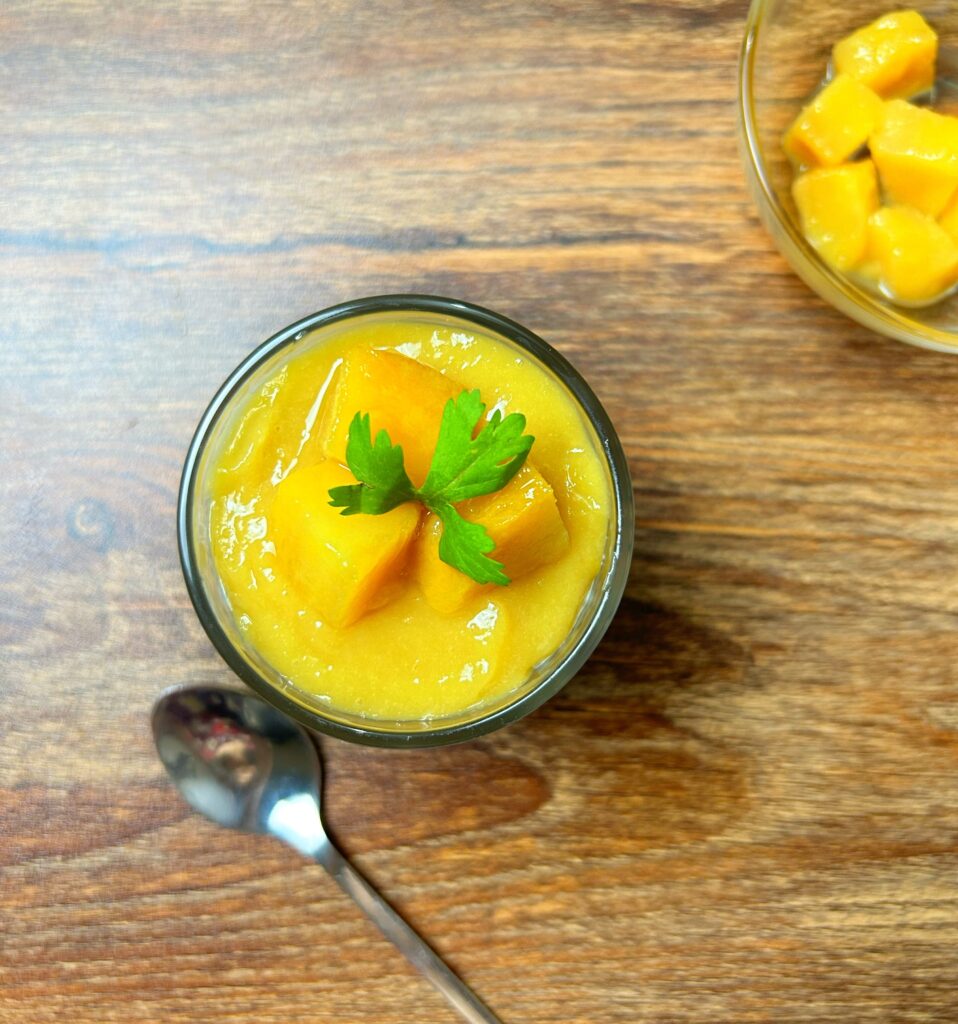 mango chia pudding