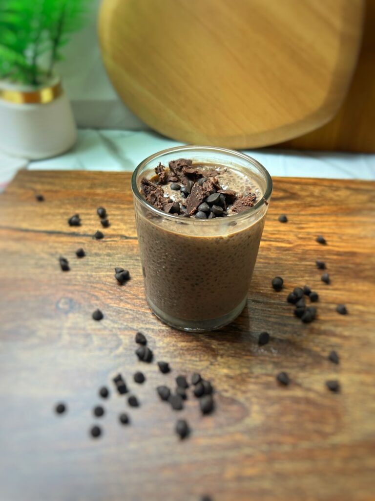 chocolate chia pudding